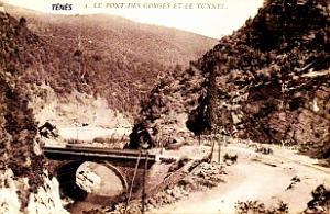 Tenes - Pont des Gorges et Tunnel